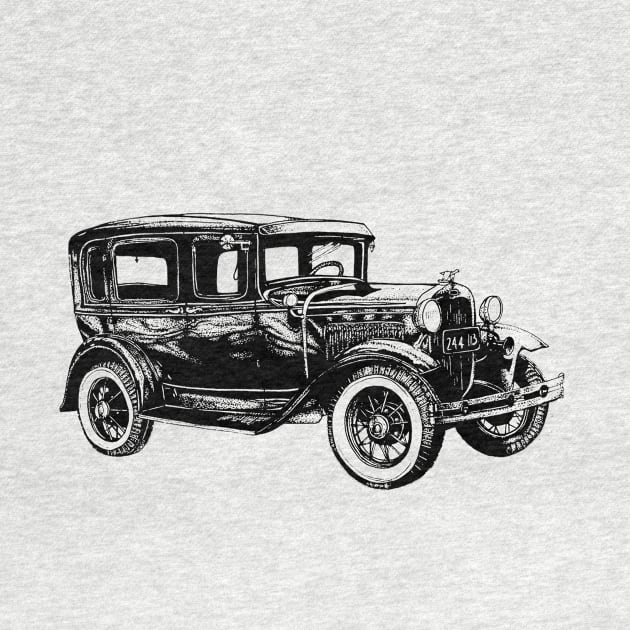 Model A by Elizabeth Weglein Art